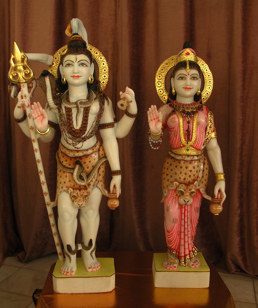 Siva and Parvati